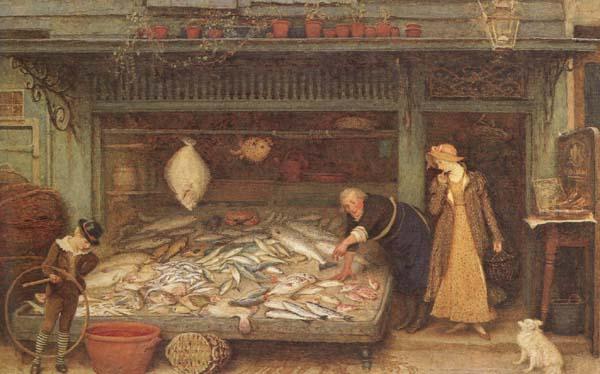  A Fishmonger's shop (mk46)